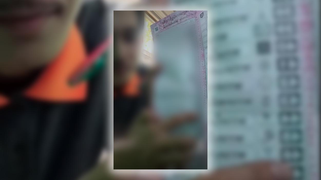 เตือนอย่าถ่ายคลิปในคูหา หลังพบชายถ่ายคลิปกากบาทลง TikTok อาจมีโทษจำคุกโดยไม่รู้ตัว