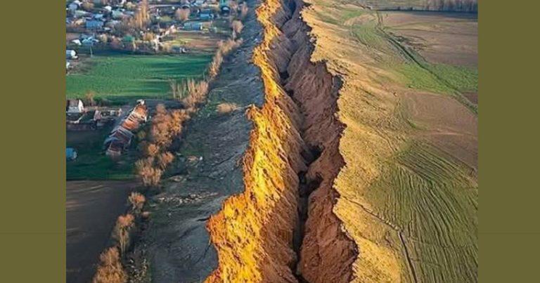 Verified: An image claiming to show the “Sagaing Fault” has been shared over a thousand times — but it turns out to be AI-generated.